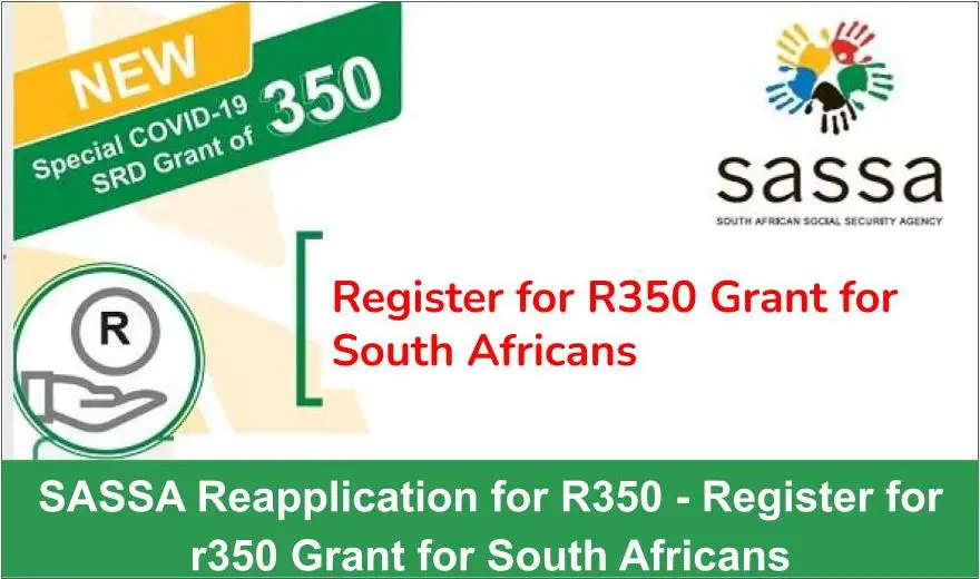 SASSA Reapplication for SRD R350 Grant