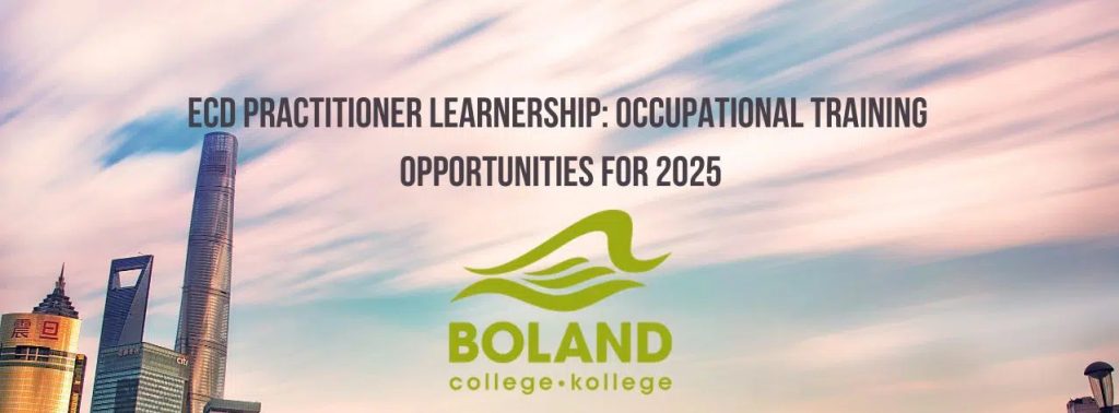 ECD Practitioner Learnership: Occupational Training Opportunities for 2025