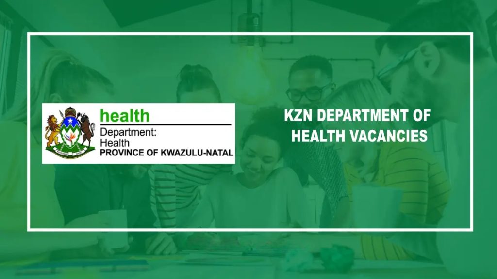 KZN Department of Health hiring Data Capturer (X241 Posts)