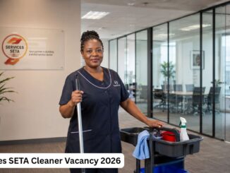 Services SETA Cleaner Vacancy 2026